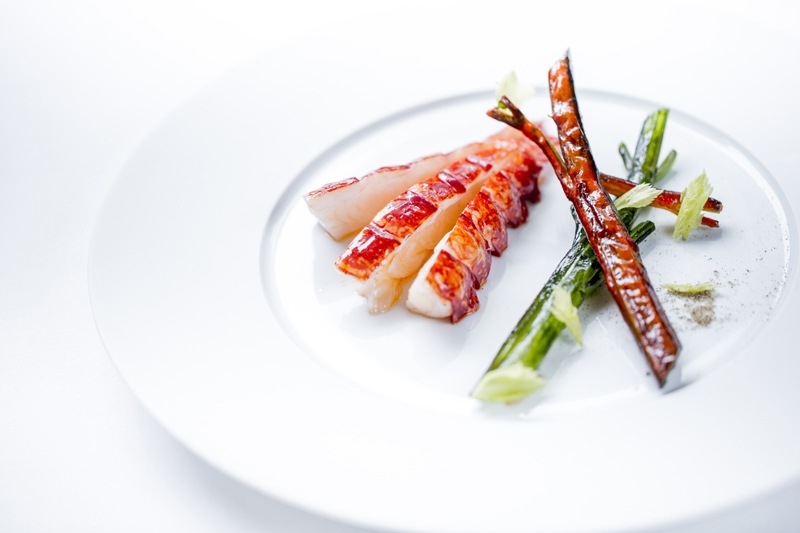 Native lobster, celery & homardine sauce ®pmonetta 